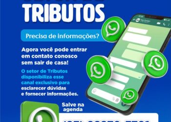 Prefeitura Municipal de Riachão do Poço divulga canal de atendimento do Setor de Tributos